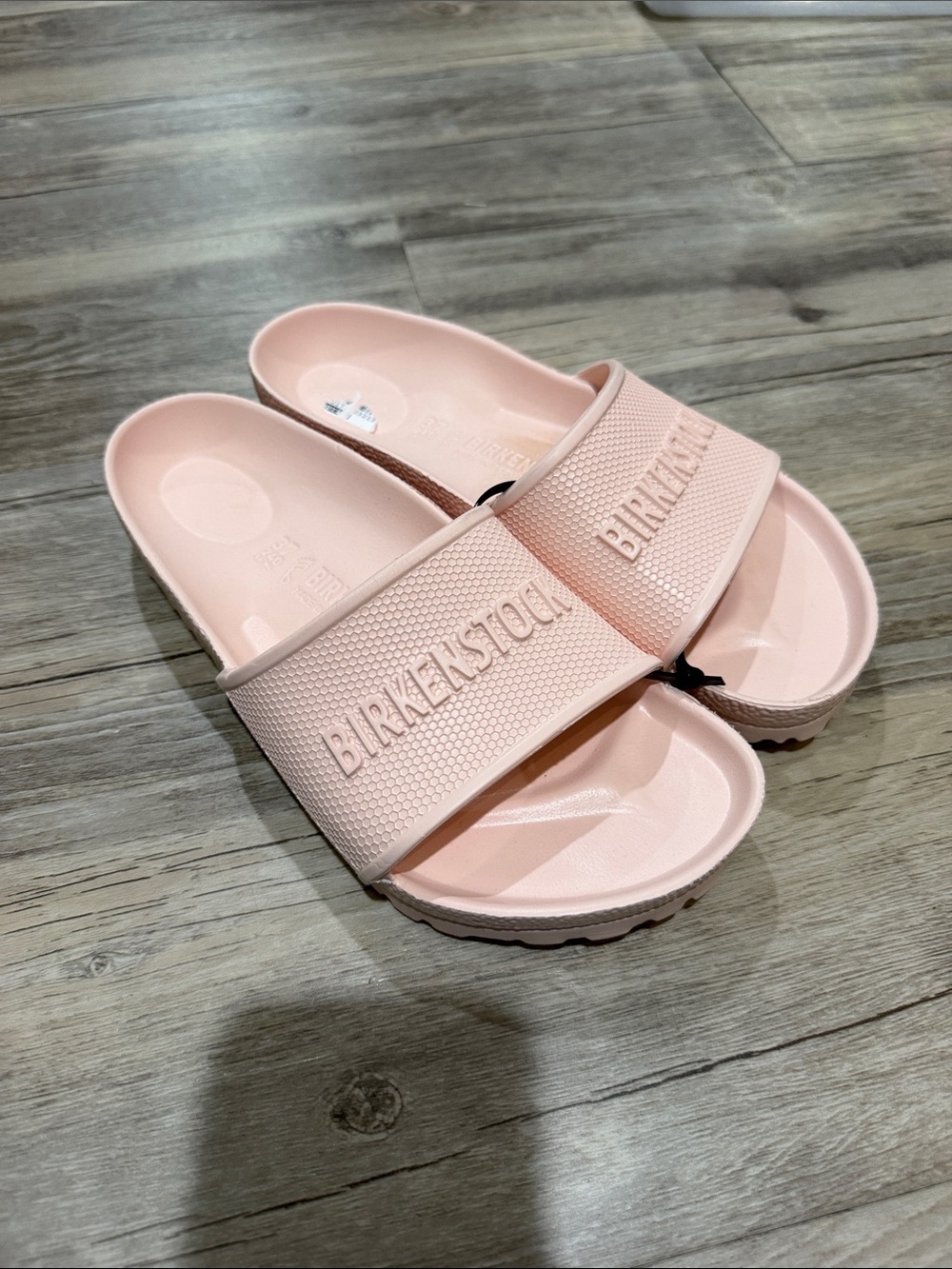 Birkenstock Women’s Blush Pink EVA Slide Sandals
